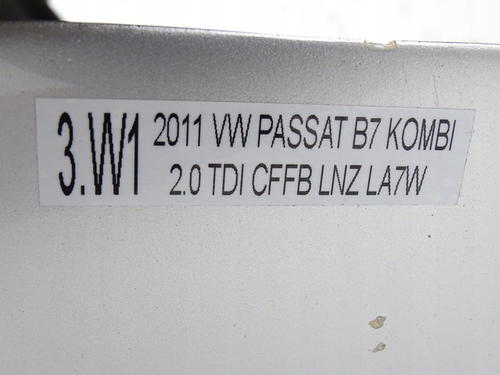 фото №14, Капот кришка двигуна vw passat b7 3a la7w