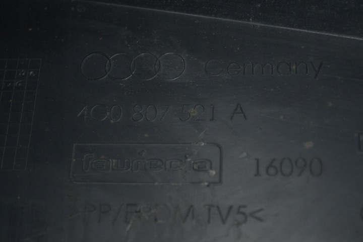 фото №9, Накладка спойлер бампера зад audi a6 c7 4g0807521a