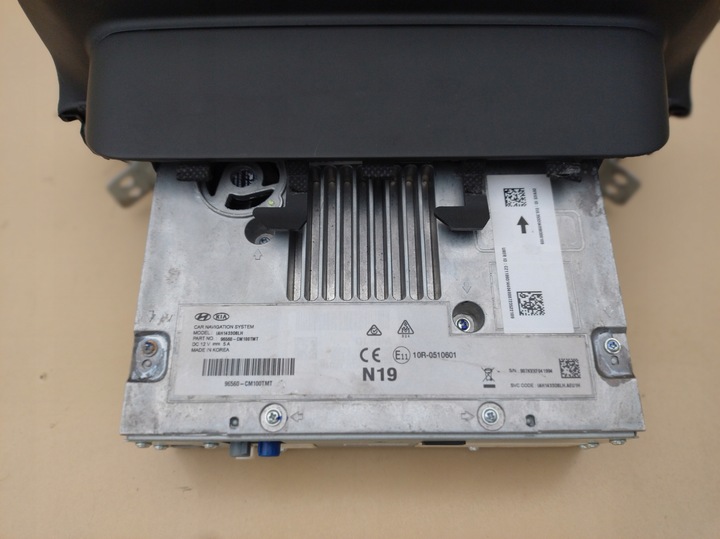 фото №5, Hyundai kona радіо панель навігація 96560-cm100tmt