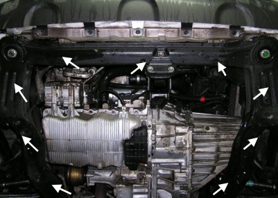 фото №7, Hyundai santa fe 2001-2006 - защита pod двигатель 0085