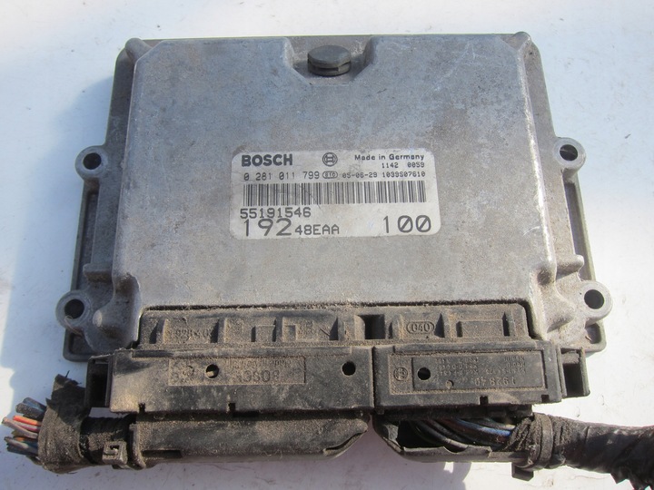 фото №1, Компьютер 0281011799 55191546 fiat stilo