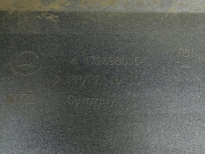 фото №11, Планка накладка порогова ліва зовнішня mercedes slk w172 r172 a1726980154