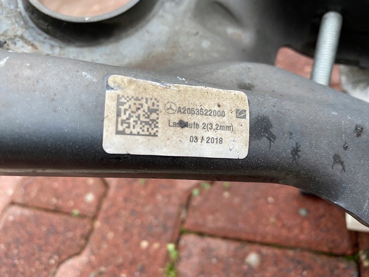 фото №4, Подвешивание правые зад w213 e-klasa mercedes поворотный кулак ступица жгут рычаг