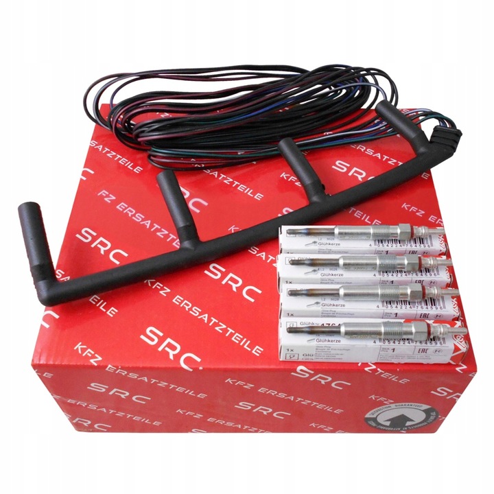 фото №1, Джгут свічок розжарювання + свічки vw golf v passat b6 touran 1.9 2.0 tdi