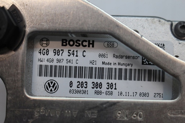 фото №13, Audi a6 a7 датчик радар acc дистронік 4g0907541c 4