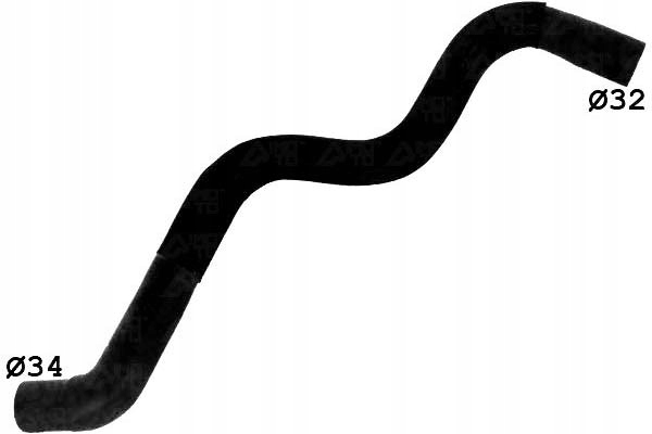 фото №2, Sasic шланг нагрівача 32mm renault laguna, l