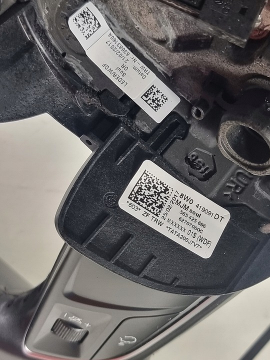 фото №7, Audi q5 ii s4 b9 s5 f9 кермо мультифункція 8w0419091dt