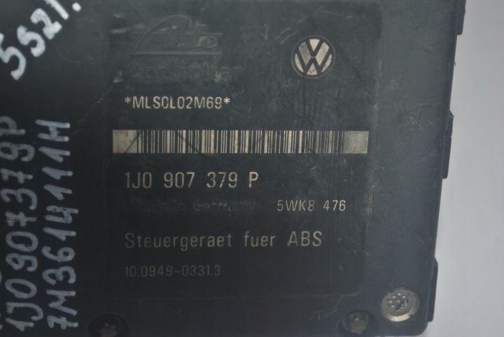 фото №7, Главный тормозной цилиндр abs seat alhambra 7m3614111h 1j0907379p