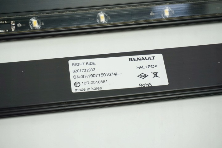 фото №8, Oem номер освітлення powitalne renault clio v captur ii