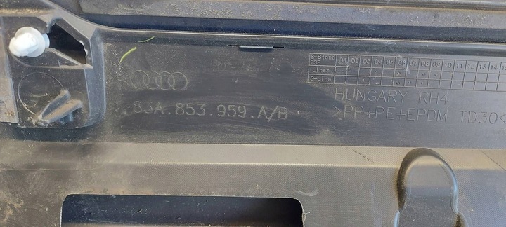 фото №7, Audi q3 83a планка na дверь левый перед левая передняя 83a853959a/b