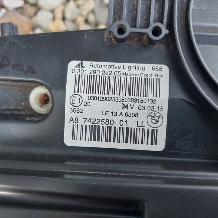 фото №9, Bmw 2 f45 лампа права перед повний led 7422580
