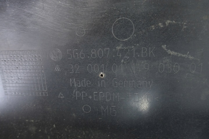 фото №11, Vw golf vii рестайлінг gti hb 2016- бампер зад задній 5g6807421bk