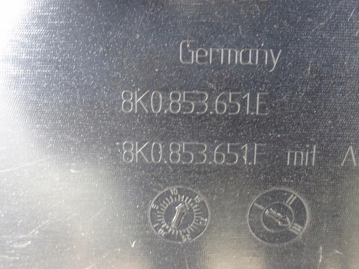 фото №13, Audi a4 b8 рестайлінг решітка радіатора решітка бампера перед передня 8k0853651e 8k0807233g