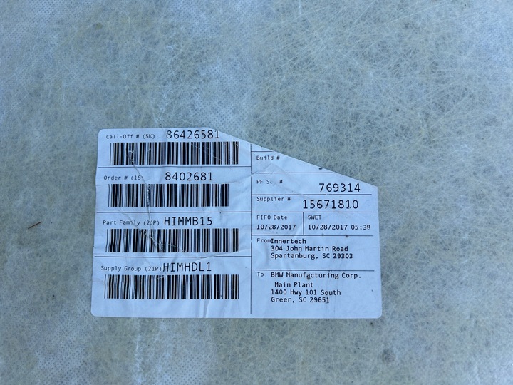 фото №13, Стеля bmw x5 f15 чорна м-пакет познань