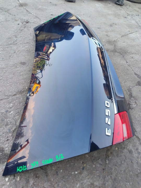 фото №7, Mercedes w212 кришка задня зад sedan 359