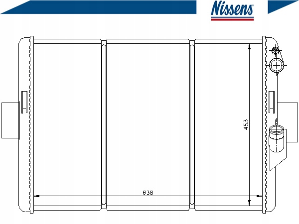 фото №9, Радиаторов воды nissens 62288