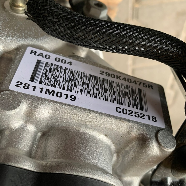 фото №15, Renault zoe рестайлинг двигатель paq605 5aq605 296g95974r ra0004 290v74207r maq605