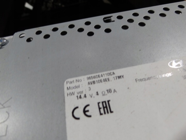 фото №6, Kia soul ii 2016 ev радио навигация экран рамка европа 96560e4110 оригинал