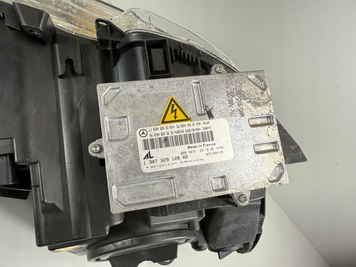 фото №11, Mercedes w204 204 лампа bi ксенон ліва перед передня європа комплектна