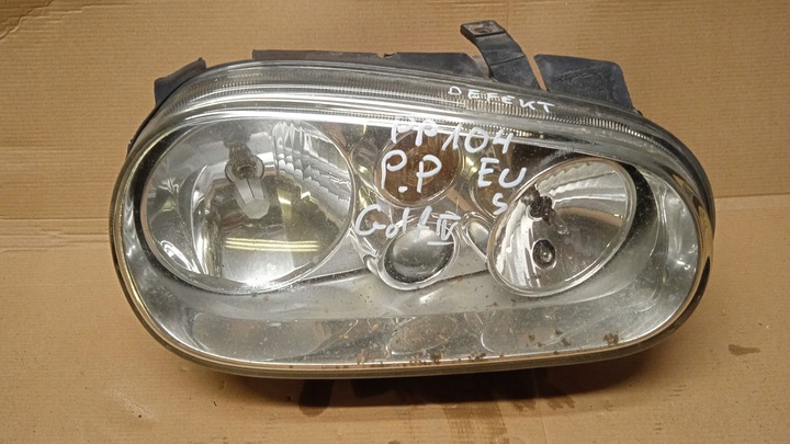 фото №1, Vw golf iv лампа перед правая eu defekt