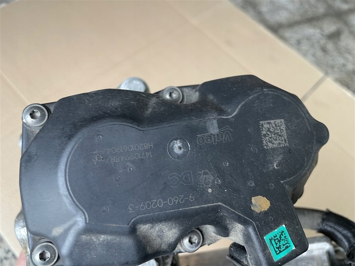 фото №6, Коллектор всасывающий дроссельная заслонка зонд 1.7 dci 8639r14003tr renault scenic iv 4