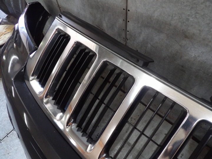 фото №10, Jeep grand cherokee wk2 бампер перед комплектний 10-13