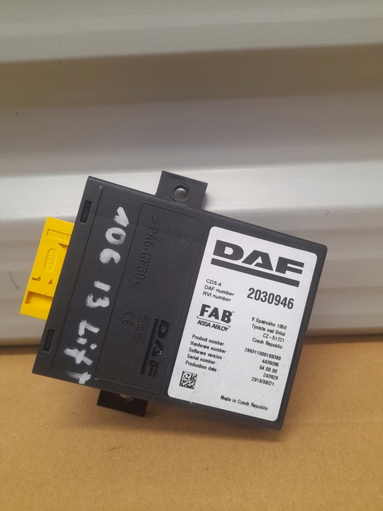 фото №1, Модуль блок управления fab daf xf 106 рестайлинг 2030946