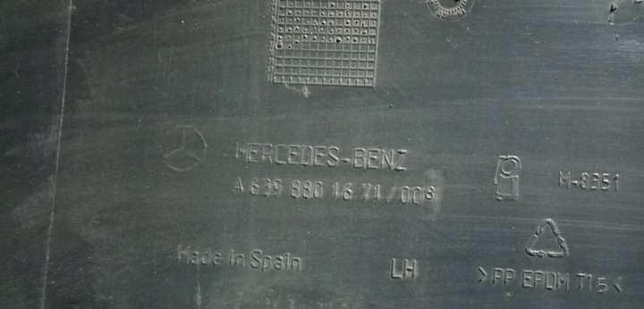 фото №8, Mercedes vito w639 03- уголок бампера левый