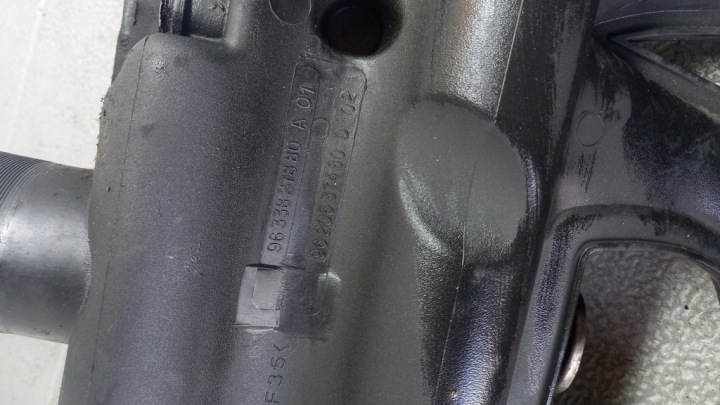 фото №6, Колектор впускний  citroen xsara i 1.9d 98r 9633827880