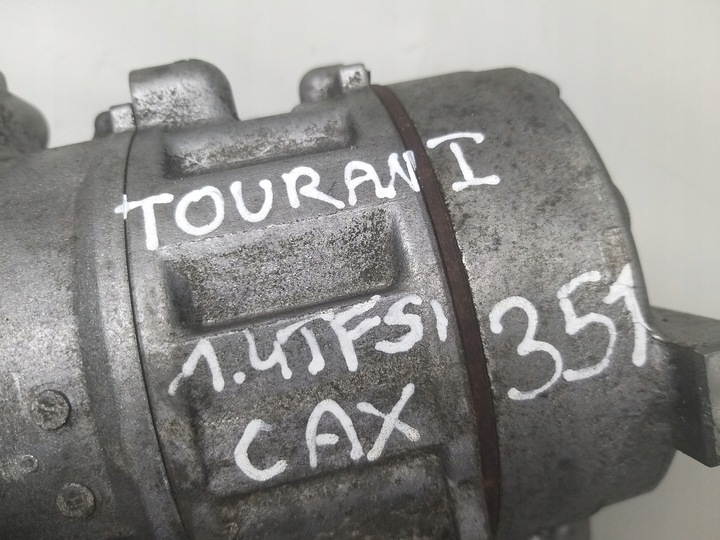 фото №11, Компрессор кондиционера 1.4 tsi cax touran golf vi passat altea 1k0820859t