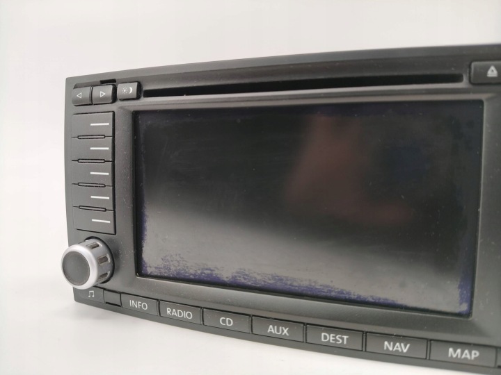 фото №5, Панель магнитола radiostacja volkswagen touran i 7l6035177e