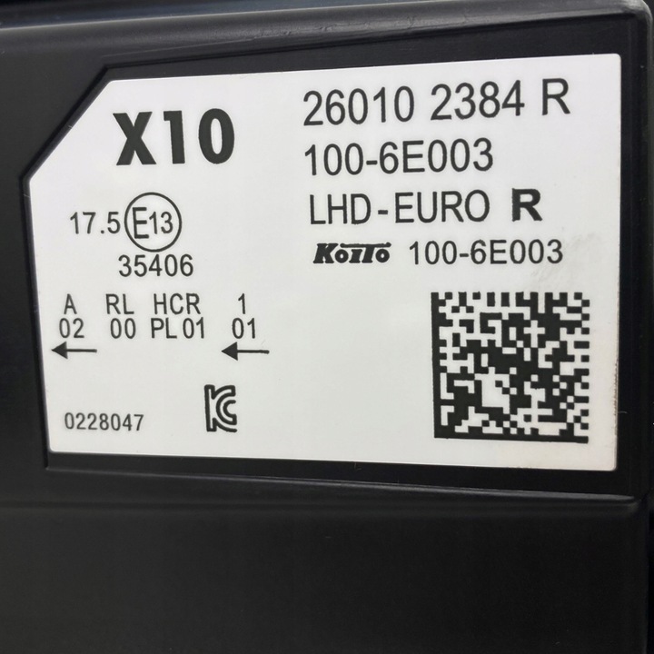 фото №13, Новая оригинальный номер лампа фара renault zoe z.e 2019 -