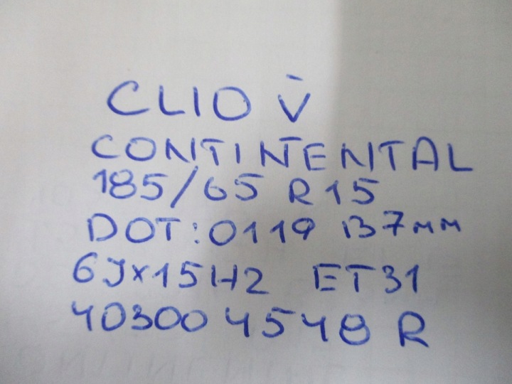 фото №7, Докаточное колесо (докатка) renault clio v r15 7mm