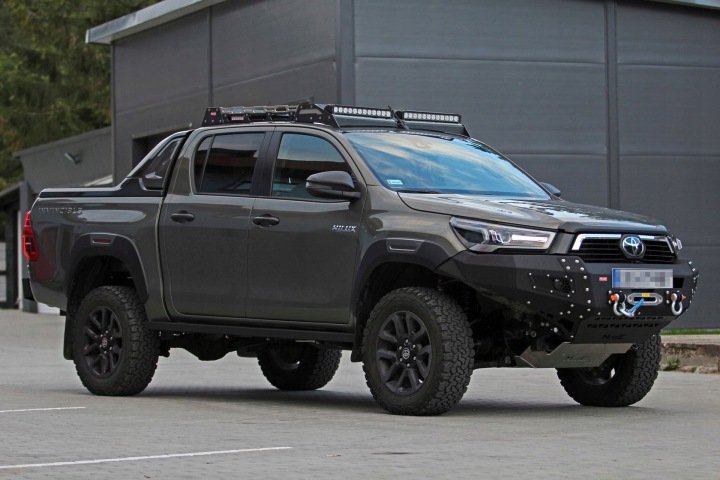 фото №8, Бампер передній сталевий toyota hilux revo more 4x4