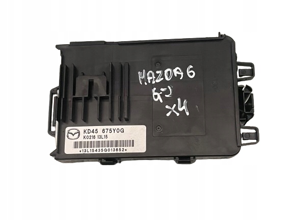 фото №1, Mazda 6 gj 2012- модуль блок управления комфорта kd45675yog kd45-675yog