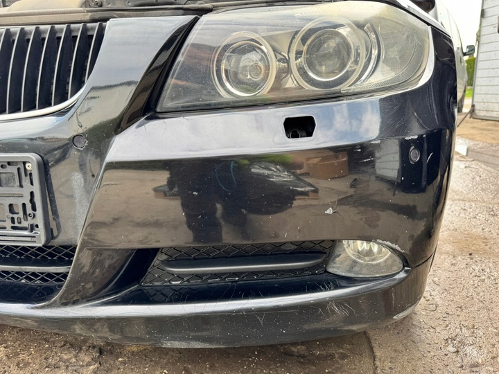 фото №10, Бампер переднє перед комплектний ксенон pdc датчики bmw 3 e91 04-08 lak: 475