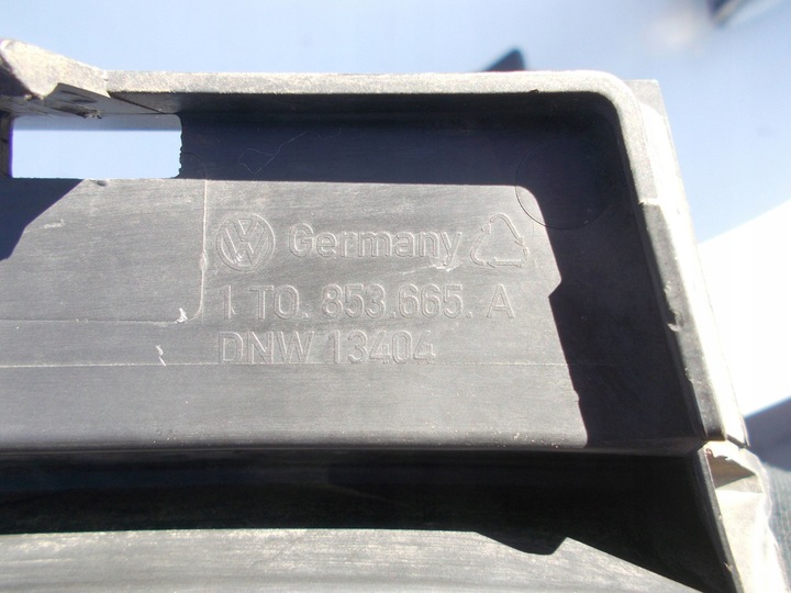 фото №14, Галоген протитуманні фари решітка volkswagen touran i 2003-2006r 1t0853666a