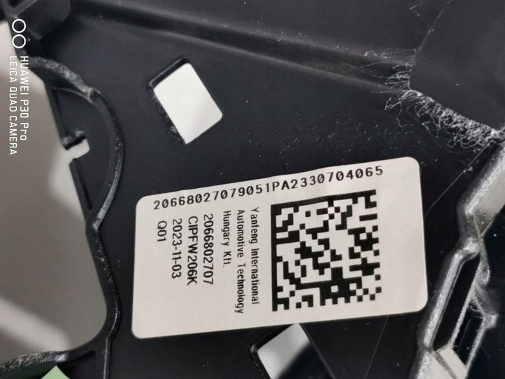 фото №6, Mercedes c класс w206 комплект панель раздаточная подушка безопасности европа 2066802707