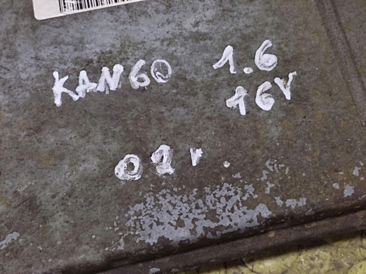 фото №5, Renault kangoo i 1.6 блок управления двигателем (ecu) 8200214973