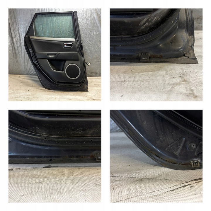 фото №16, Дверь левый зад mazda 3 bk рестайлинг hb k: 28b