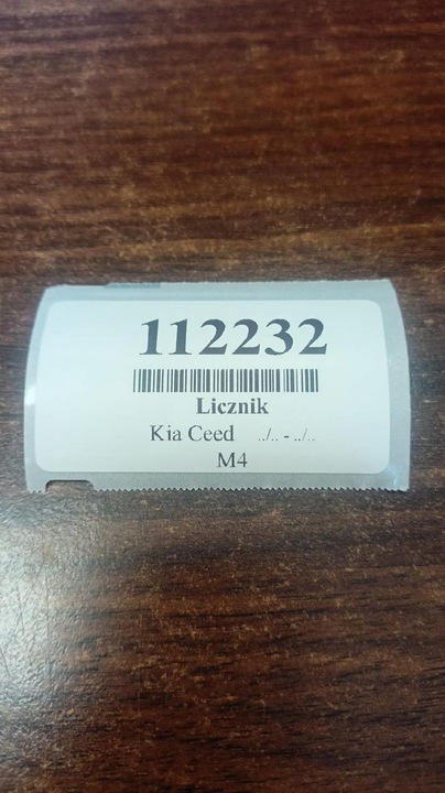 фото №10, Kia ceed i 1.6 16v спидометр 940231h000