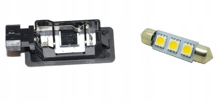 фото №2, Освітлення номерного знака bmw 5 e39 led