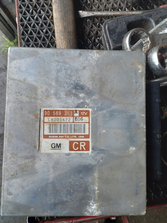 фото №1, 90569353 a opel vectra b рестайлинг компьютер коробки автомат 2.5 v6 2001r