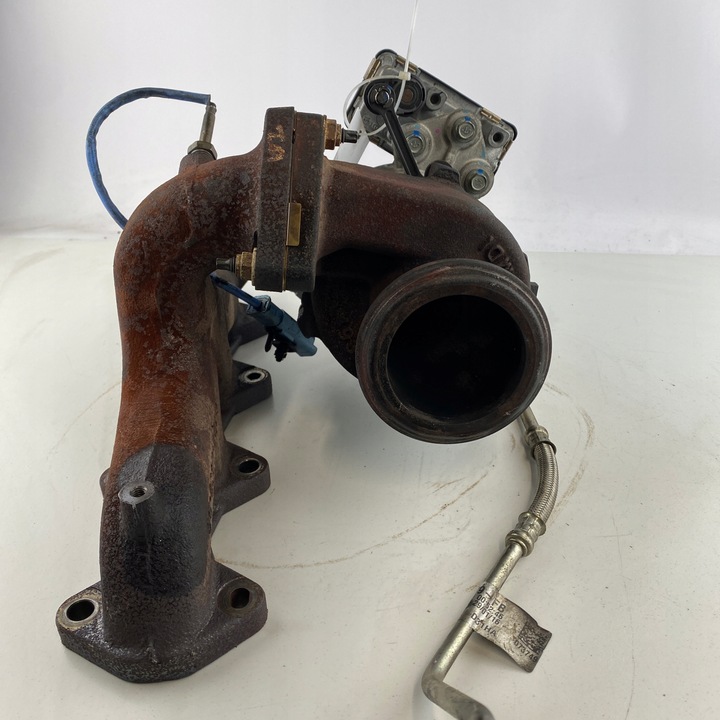 фото №10, Турбонагнітач + колектор турбіна jaguar range land rover evoque 2.0d