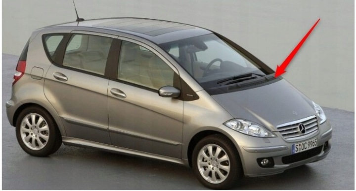 фото №8, Панель под лобовым стеклом mercedes a класс w169 комплект a1698360018 a1698300175 a1698300075