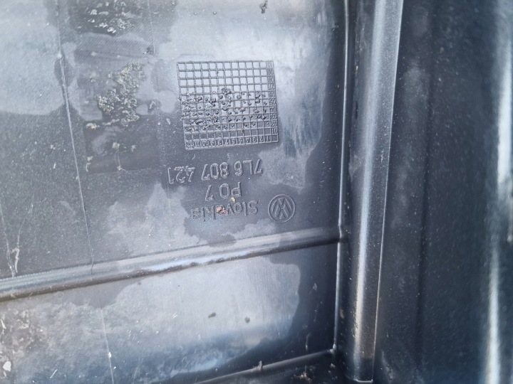фото №13, Vw touareg 7l 02-09 рік задній бампер + ковзани 7l6807421 mb66