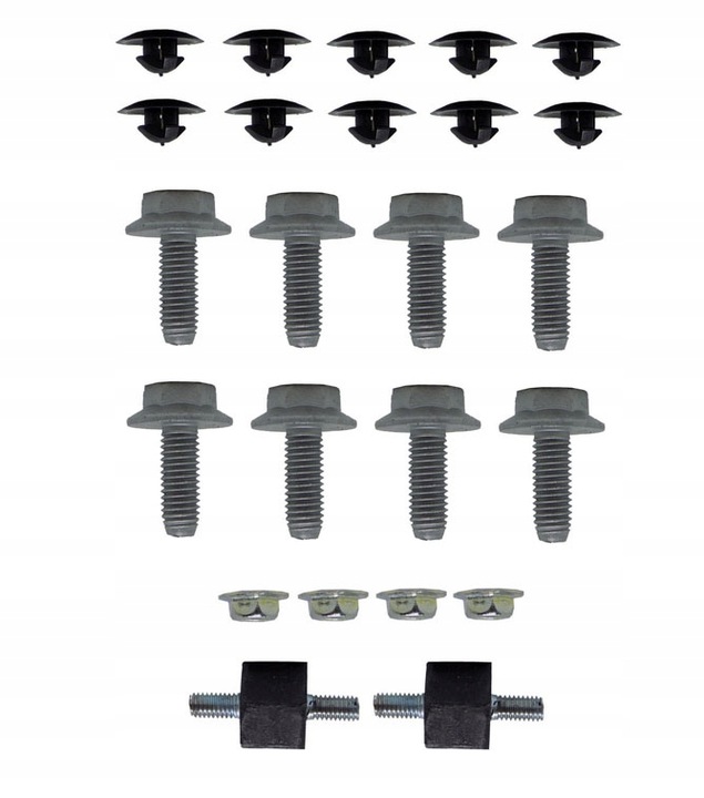 фото №1, Набор клипсы защита vwtransport. t4 ,90- rx90203