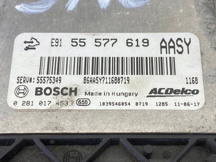 фото №11, Модуль блок управления двигателем (ecu) opel astra j insignia a 2.0 cdti 55577619