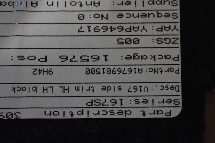 фото №12, Идеальные салон обивка обшивки багажника 5os. kpl. mercedes w167 suv