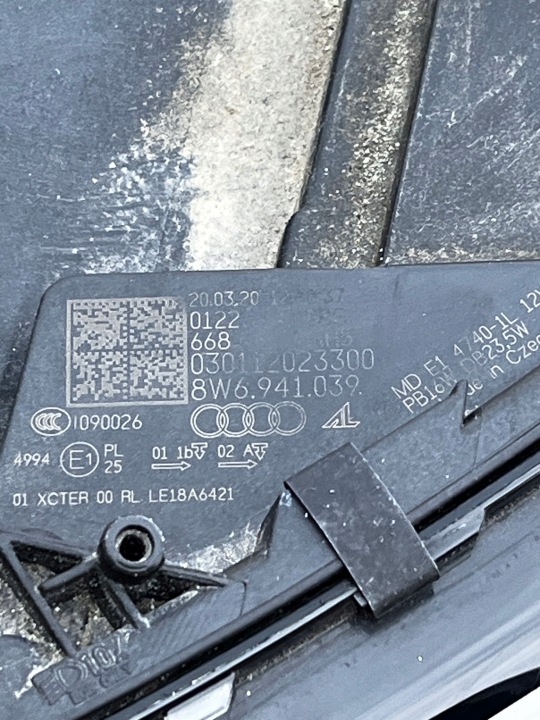 фото №15, Фара ліва ліве повний led matrix audi a5 8w6 рестайлінг 8w6941039